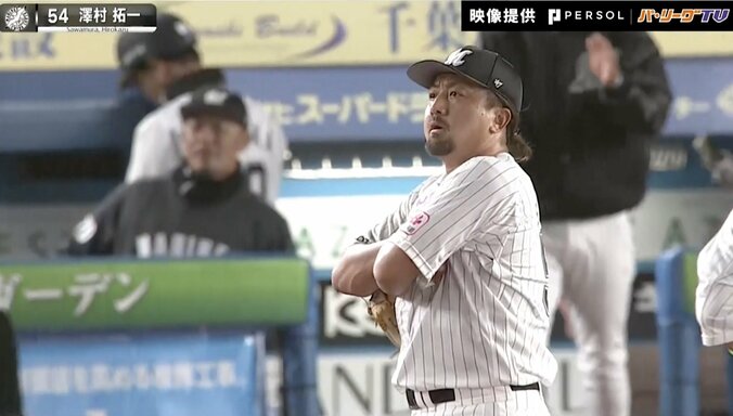 「最低でも10秒以上やんないと」MLBから復帰で“ドヤ顔＆腕組み”のロッテ澤村に里崎氏が注文？ 1枚目