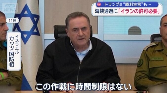 イスラエル　カッツ国防相