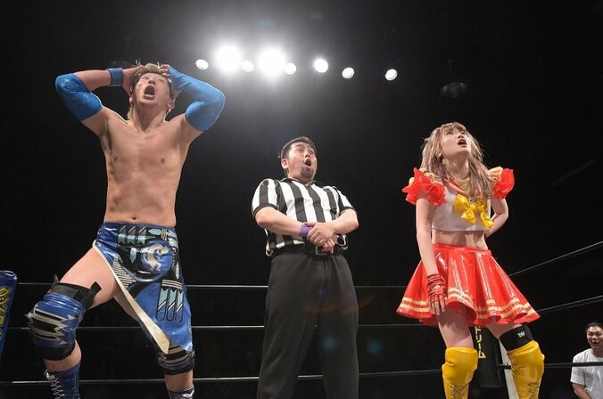 クビドル・伊藤麻希、土下座も！「ナメてて。根性で何でもやれる」　視聴者投票で勝利を勝ち取る 1枚目