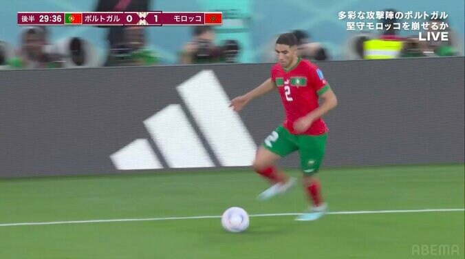 鉄壁の“赤い壁”と“超絶カウンター”「モロッコのサッカーは日本の理想」ポルトガルを凌駕した攻守をファンも絶賛 1枚目