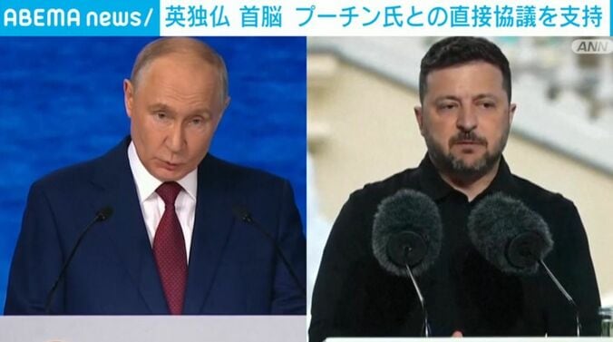 プーチン大統領、ゼレンスキー大統領