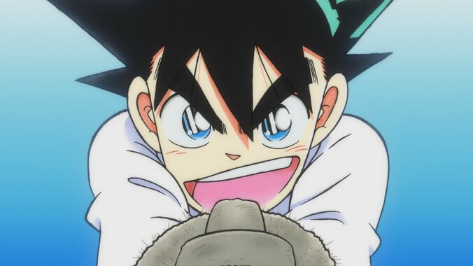 アニメ「YAIBA（ヤイバ）」第1話鉄刃場面カット