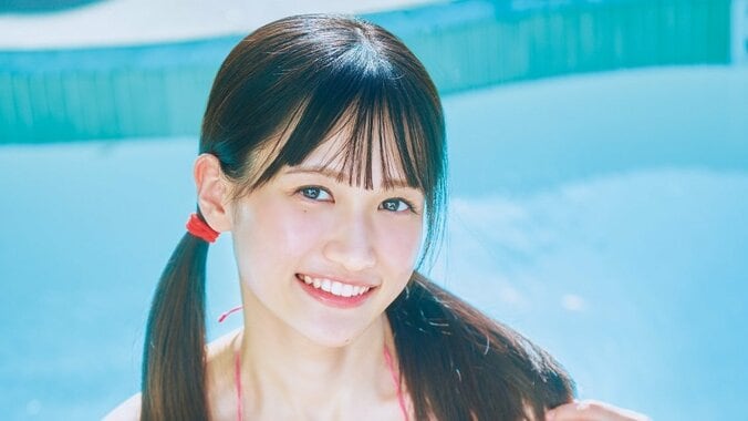 【写真・画像】アイドルレッスン生が初グラビア＆初水着をお披露目 青森出身のピュアガール・福士亜依が『ヤンマガ』登場　1枚目