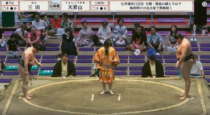 身長197cmの三段目力士が元十両撃破 「大人と子供みたい」「プロレスラーになろう」驚きの体格＆パワーにファン衝撃 3枚目