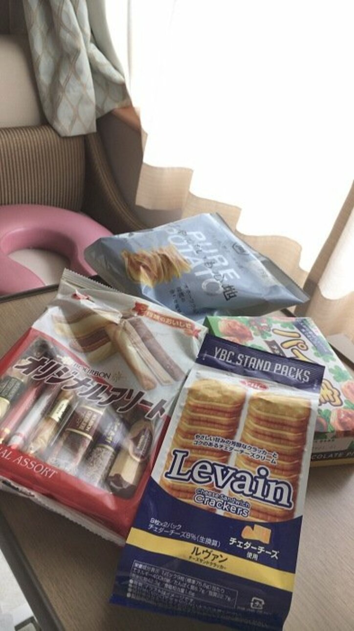 上原さくら、夫が差し入れたお菓子のチョイスに感動「ベストパートナーなのだと再確認」