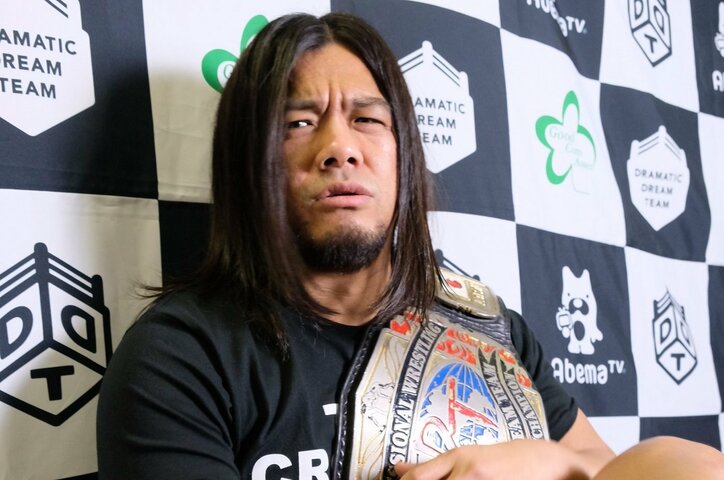 「結局はその程度」DDT王者・佐々木、“病院送り”の吉村に「受け身取れないならリングに上がるな」