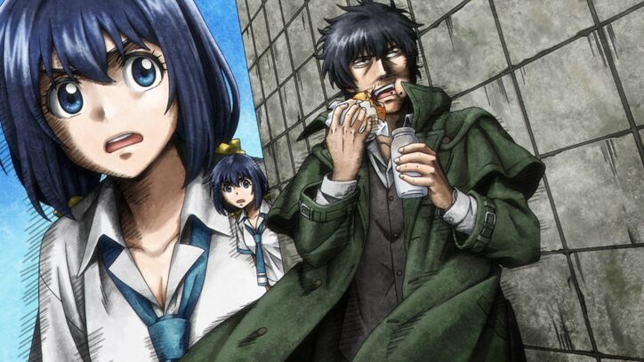 [Photos/Images] A Buddy Duo Is Born: Middle-Aged Man and High School Girl! Anime "Detectives These Days Are Crazy!" Episode 1 Synopsis and Preview Cuts Released 1st
