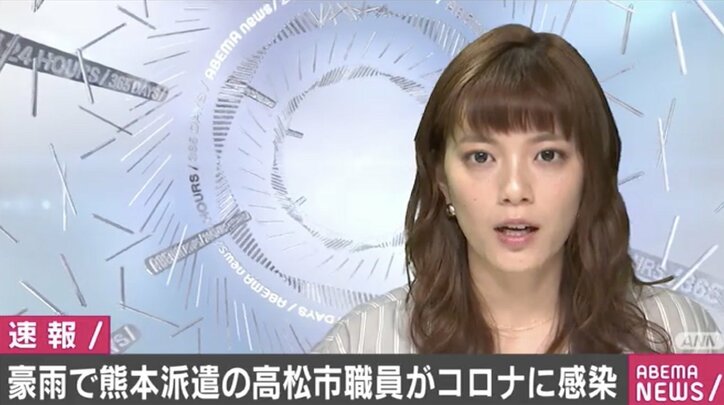 豪雨で熊本派遣の高松市職員が新型コロナウイルス感染