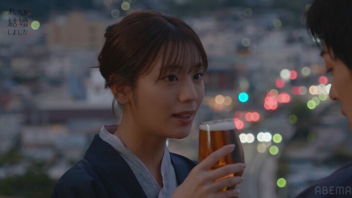 久保田悠来の肉体美、貴島明日香の“美うなじ“があらわに…露天風呂でそわそわする2人の様子にスタジオ期待『私たち結婚しました4』第8話