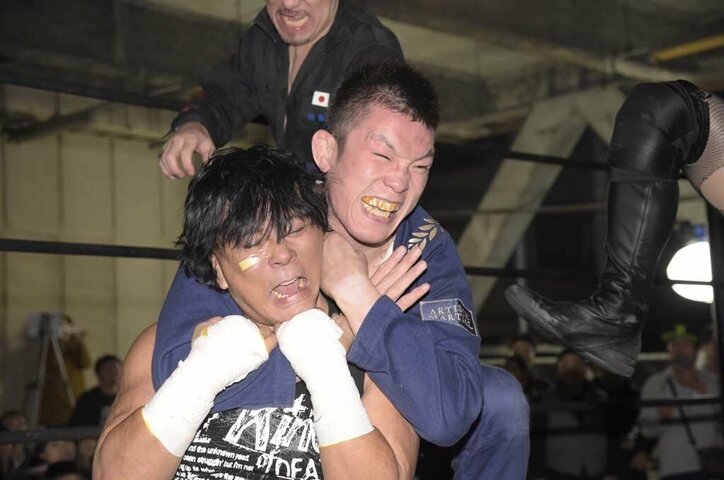 「爆破ふざけんな」青木真也、“特別な存在”と「絵になる」真剣勝負