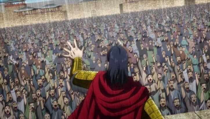 アニメ「キングダム」後期メインビジュアル＆新PV公開！秦国大王・エイ政がついに立ち上がる――