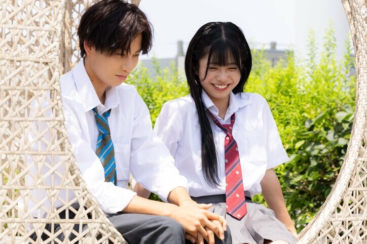 西野七瀬似の高3美少女みう、交際経験ゼロのイケメン男子とカップルに！ 初ハグに「したことないので…」大照れで熱烈ハグ！ 『今日好き』カンヌン編最終話