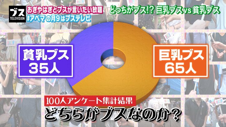 巨乳ブスと貧乳ブスはどちらがブスなのか? おぎやはぎ小木がジャッジ