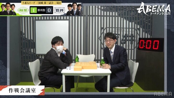 菅井竜也八段と西田拓也五段