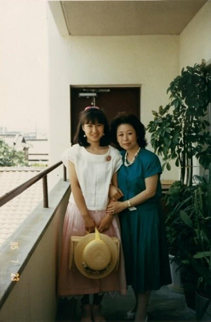 森口博子、上京した日の母との2ショットを公開「あんな母を初めて見ました」