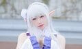 エミリアの可愛らしさと儚さの表現にチャレンジした『リゼロ』コスプレ