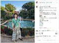 上野樹里、夫・和田唱プレゼントのワンピース姿を披露 「お似合いですね」「とても可愛い」と絶賛の声