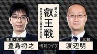 将棋界の頂上決戦第2局