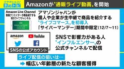 Amazonが“ライブコマース”初導入へ、ネット通販が狙うネットとリアルの結合