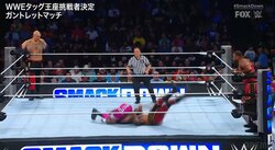 危険すぎるバックドロップに戦慄走る マットに突き刺さった“急角度”落下にファン騒然 