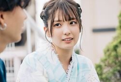 「めっちゃ近くてヤバい…」現役美人JKが密着お化け屋敷デートで興奮、艶やか浴衣姿で若手俳優と腕を絡ませる『オオカミくん』5話