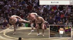 千代翔馬、初めての三役揃い踏みはドキドキの経験？ 四股を踏む姿に視聴者ツッコミ「ズレてますw」元若乃花はフォローも