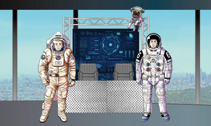 宇宙兄弟の連載完結を記念！渋谷スクランブルスクエアでコラボイベント「渋谷宙間学校」開催 3枚目