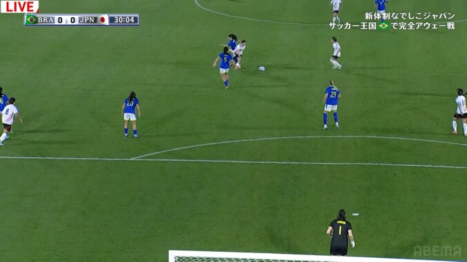 ブラジル女子を翻弄！ なでしこ20歳新星、好守備→超連携攻撃で決定機「松窪真心がブルーノ・フェルナンデスすぎる」「めちゃくちゃ良い仕事」 3枚目