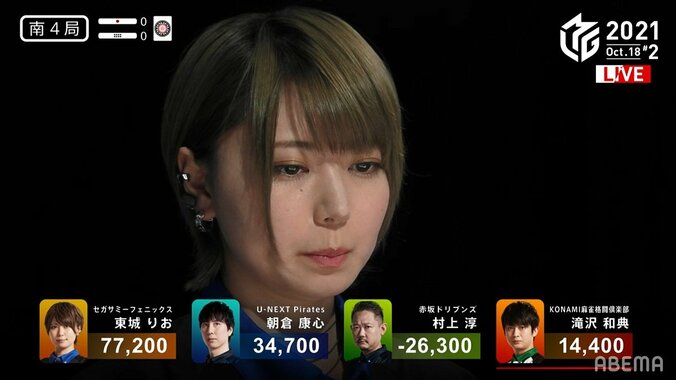 今夜は“リオ・カーニバル”東城りお 圧巻の7万点超えでMリーグ初トップ「めちゃくちゃ楽しかった！」／麻雀・Mリーグ 2枚目