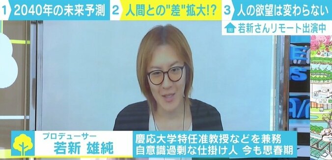 科学技術白書が描く“20年後”に若新雄純氏「人間の“不完全さ”を許せる余地が必要」 4枚目