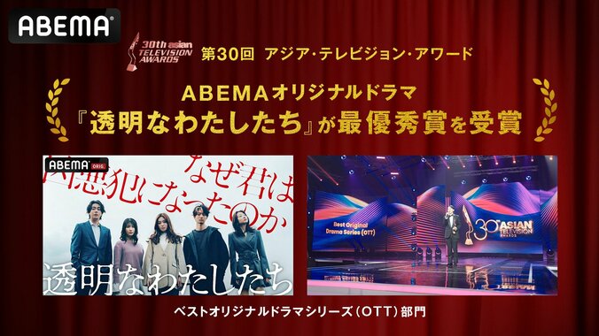 【写真・画像】福原遥主演『透明なわたしたち』が快挙 アジア最大級のテレビ賞で「最優秀賞」受賞 日本のメディアとして初　2枚目