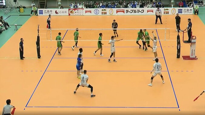 驚きのスパイク