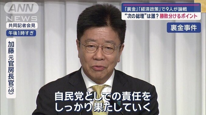 加藤 元官房長官（68）