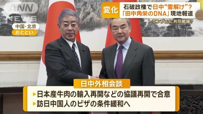 日中外相会談