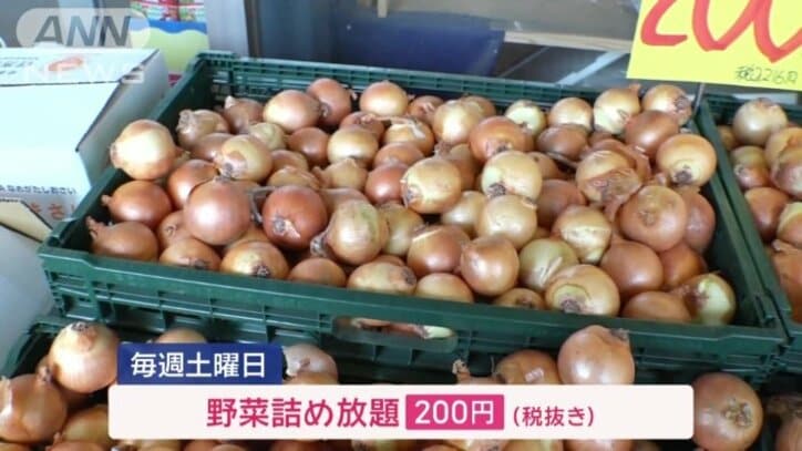 野菜の詰め放題