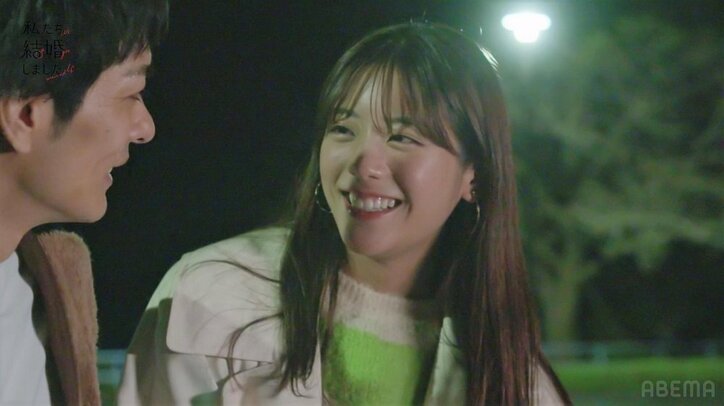 貴島明日香「絶対東京にいないと思う」”朝の顔”オーディション秘話を赤裸々告白、夫・久保田悠来と夜の公園で大胆ハグも『私たち結婚しました 4』 