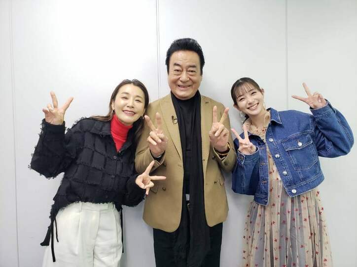 高橋英樹と鈴木紗理奈と足立梨花
