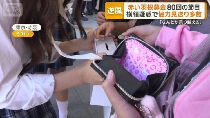 赤い羽根共同募金
