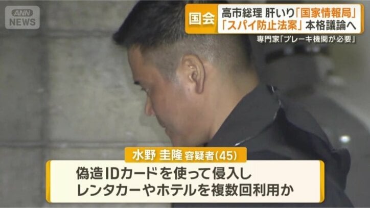 偽造IDカードを使って侵入