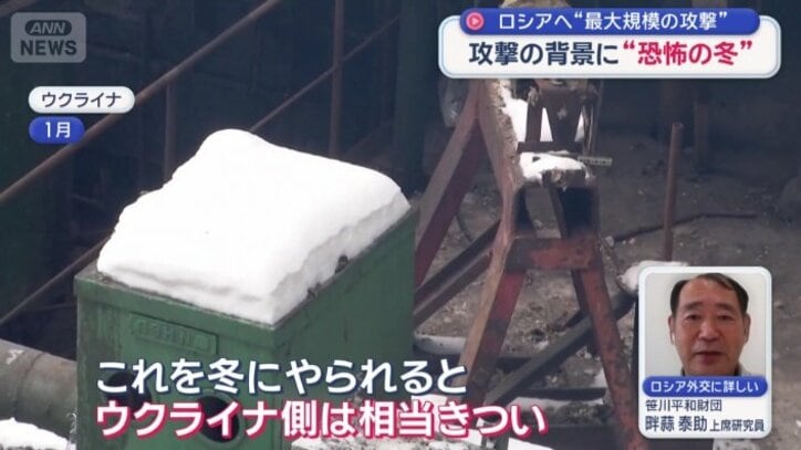 「大都市のエネルギー施設を徹底的に攻撃」