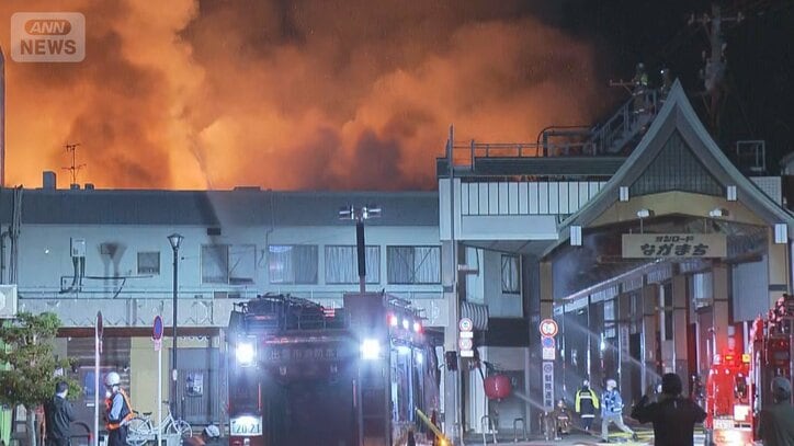 延焼の一因“アーケードと路地”出雲市・明治から続く商店街 火災拡大の理由