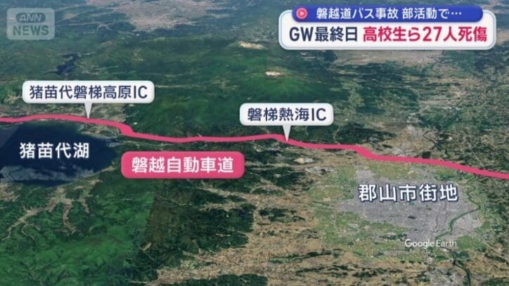 事故が起きた場所