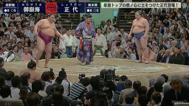 「栃ノ心を止めた男」正代　“将来の大関候補”対決で小結・御嶽海も撃破！