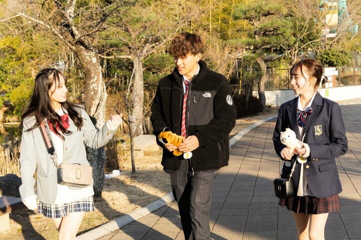 西野未姫のイケメン弟、女子高生2人からの積極アピールに混乱「誰が1番とかないので、もうわかんないです」『恋ステ 2023春～Sweet Orange Memory～』#5