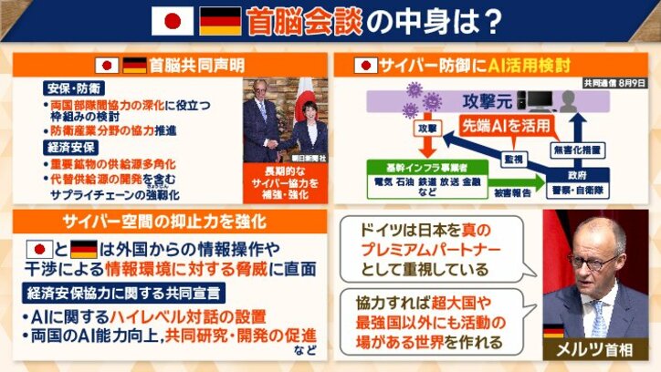 メルツ首相「超大国や最強国以外にも活動の場がある世界を作れる」