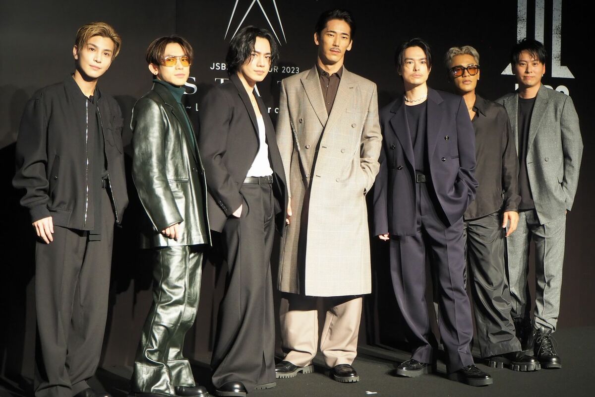 三代目JSB、デビュー記念日に7人揃って会見！NAOTO「久しぶりすぎて