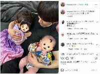“しゅんまや”重川茉弥、前田俊と子どもたちとの微笑ましい写真を披露しファンから「立派なパパ」「幸せ空間すぎる」と歓喜