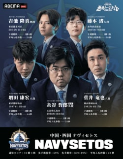 無敵艦隊がいざ準決勝へ！優勝候補の中国・四国ナヴィセトス、絶対王者をも沈めた“神入札”で快進撃／将棋・ABEMA地域トーナメント2026
