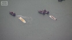 沖縄・辺野古で転覆の2隻は基地建設反対活動に使用　調査中の海保艇も転覆