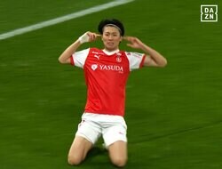 「スーパーだ」中村敬斗、伊東純也プレアシストからゴラッソ！「精度やばい」「うまっ」PSG戦２連続弾＆今季８点目